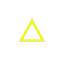 Outline triangle